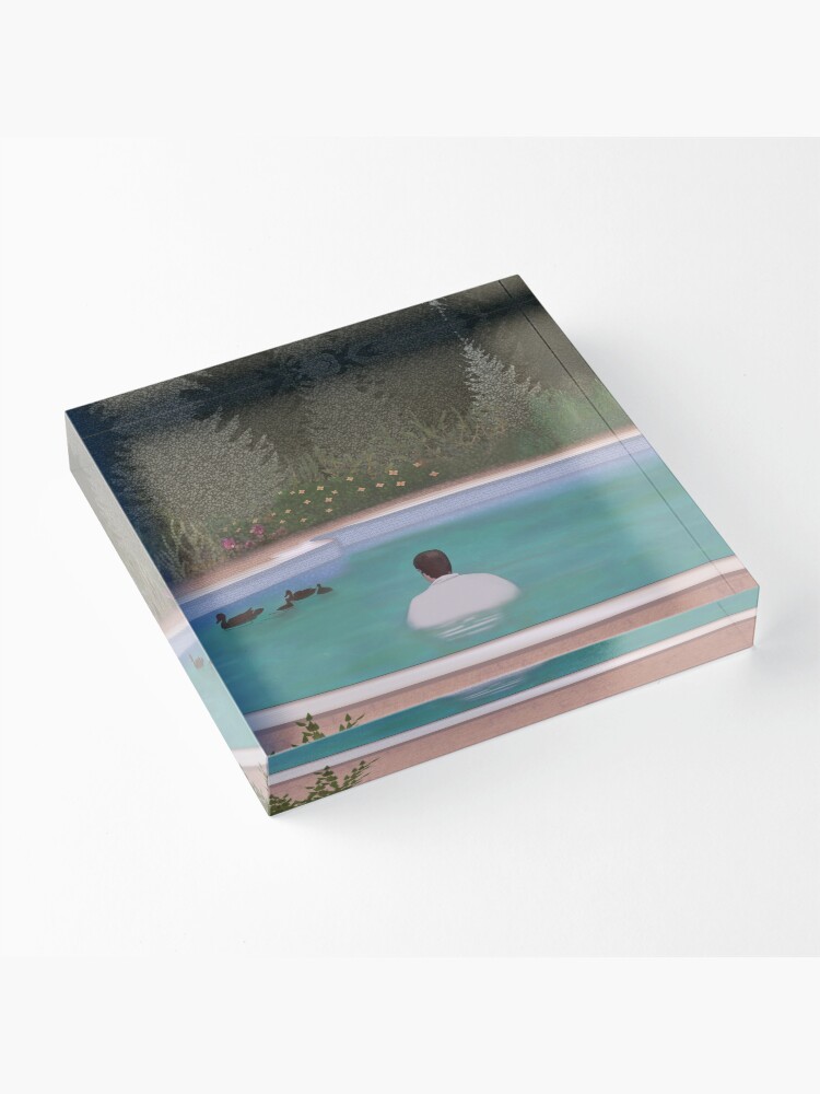 Thumbnail 3 of 5, Acrylic Block, Him, with those ducks.. designed and sold by mensijazavcevic.