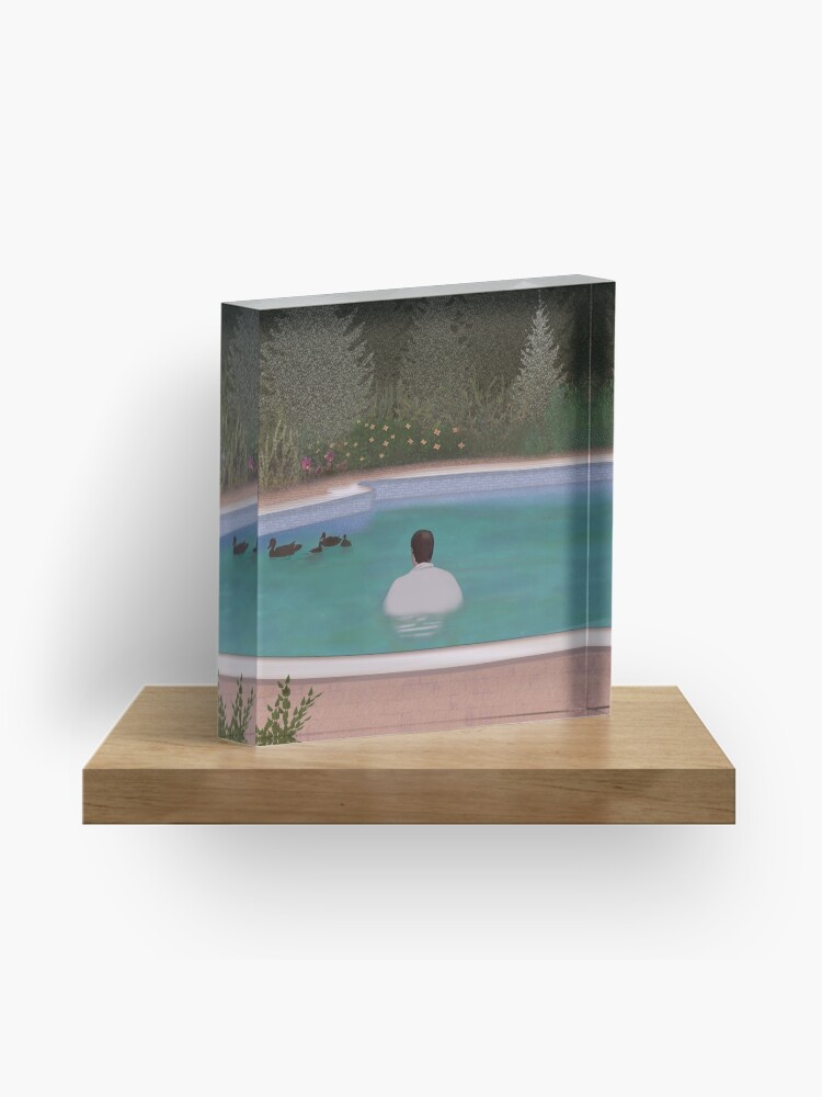 Thumbnail 1 of 5, Acrylic Block, Him, with those ducks.. designed and sold by mensijazavcevic.