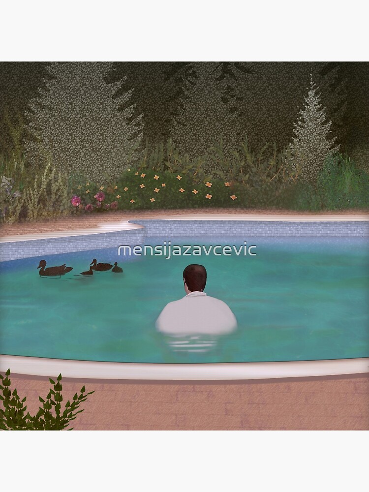 Thumbnail 5 of 5, Acrylic Block, Him, with those ducks.. designed and sold by mensijazavcevic.