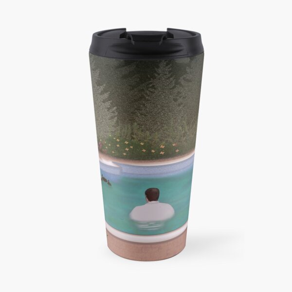 Him, with those ducks.. Travel Coffee Mug