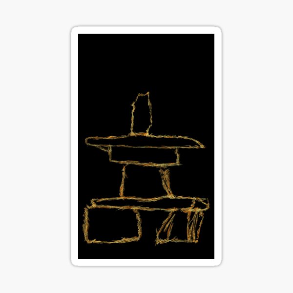 Item preview, Night Inuksuk designed and sold by DaintyGorilla.