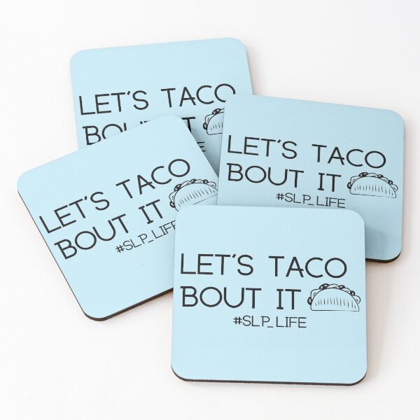 Item preview, Funny SLP Speech Therapy Taco Design designed and sold by Hopscotch Shop Designs.