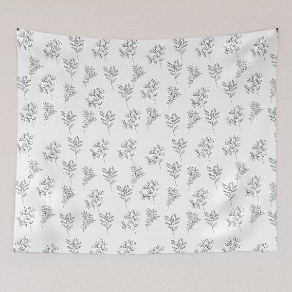 Item preview, Handrawn floral pattern designed and sold by TuckerBerryFin.
