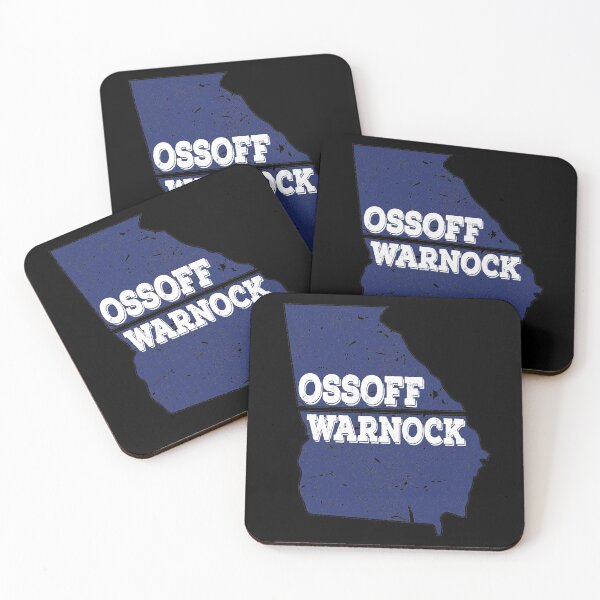 Item preview, Warnocking our Ossoff for Senate Vintage Distressed designed and sold by twicetrader.
