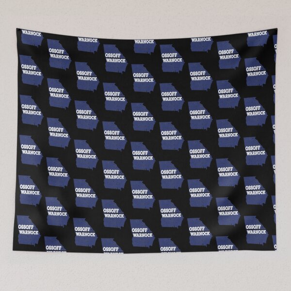 Item preview, Warnocking our Ossoff for Senate Vintage Distressed designed and sold by twicetrader.