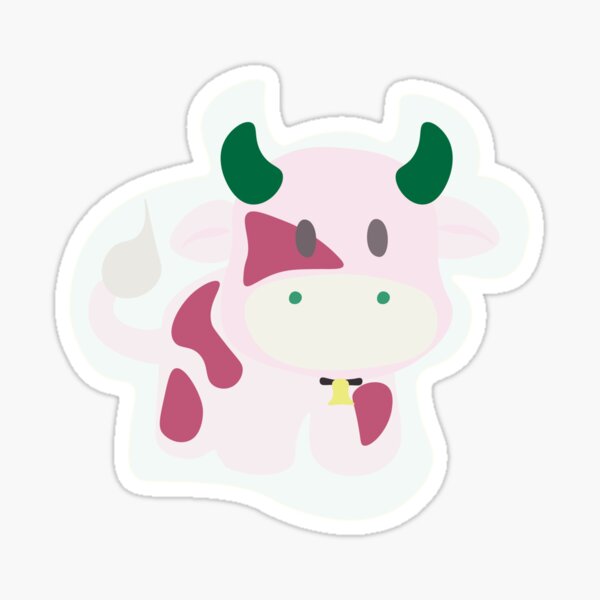 Strawberry Cow 2.0 Sticker