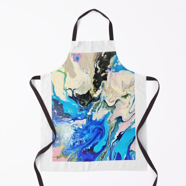 Item preview, Abstract painting,acrylic pouring art designed and sold by Fiveladiesart.