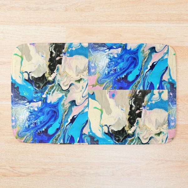 Item preview, Abstract painting,acrylic pouring art  designed and sold by Fiveladiesart.