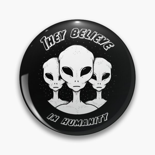 Item preview, Aliens Believe In Humanity Retro designed and sold by James-Kaft.