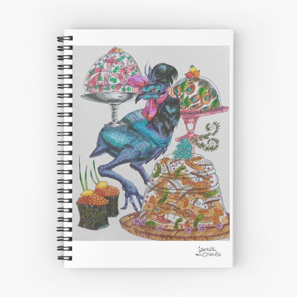Item preview, Black Silkie Chicken, Century Eggs, Aspics and Ikura Sushi designed and sold by Michael Jaecks.