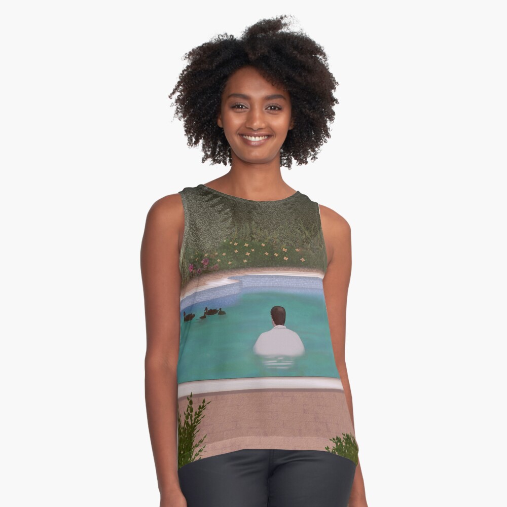 Item preview, Sleeveless Top designed and sold by mensijazavcevic.