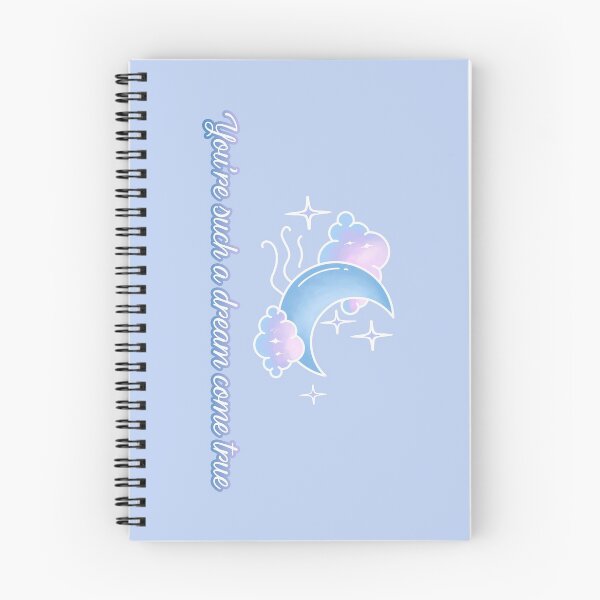 Item preview, you're such a dream come true 3435 light blue moon and stars designed and sold by thewayitshine.