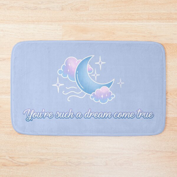 Item preview, you're such a dream come true 3435 light blue moon and stars designed and sold by thewayitshine.