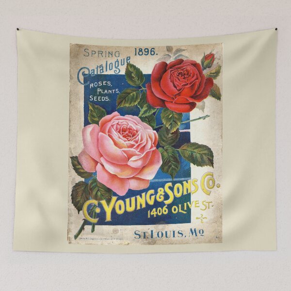 Item preview, Roses - Young & Sons Co. 1896. designed and sold by killies.