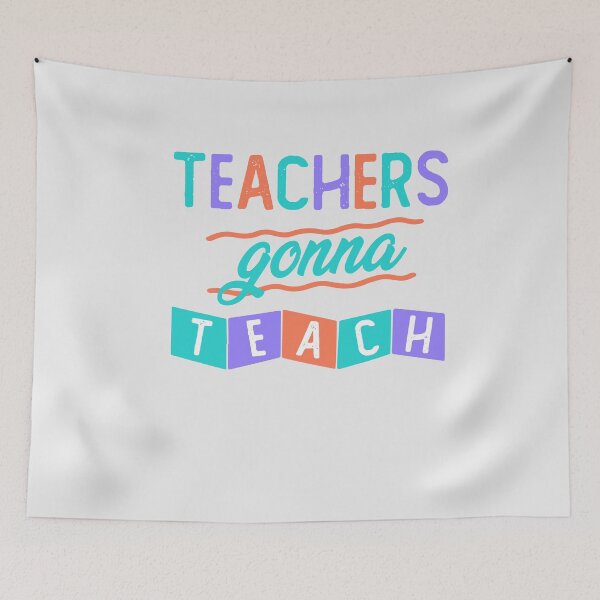Item preview, Teachers Gonna Teach Teacher Appreciation Gift Back to School  designed and sold by gkao.