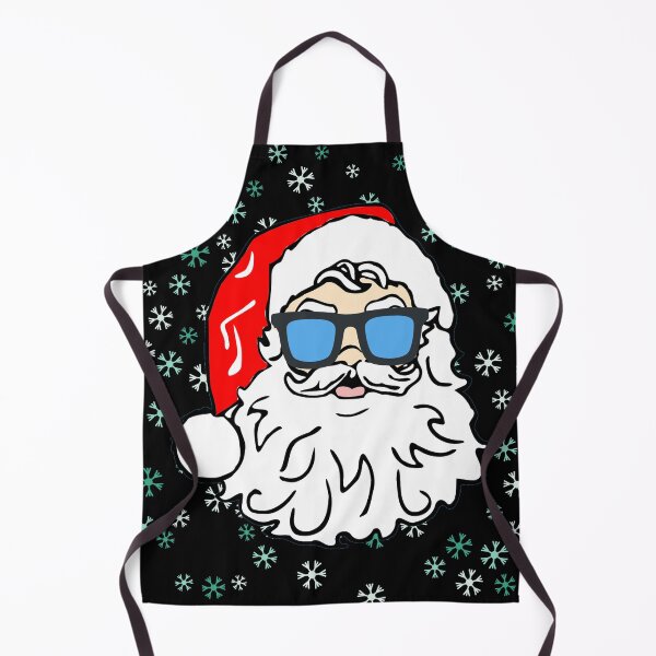 Item preview, Christmas Hipster Santa with Sunglasses designed and sold by Rhu Creations.