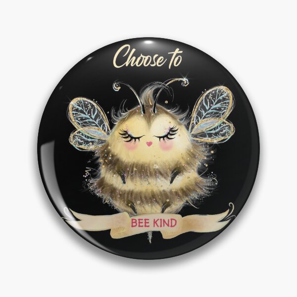 Item preview, Cute Bee Pun - Choose to Bee Kind designed and sold by ColorfulMystic.
