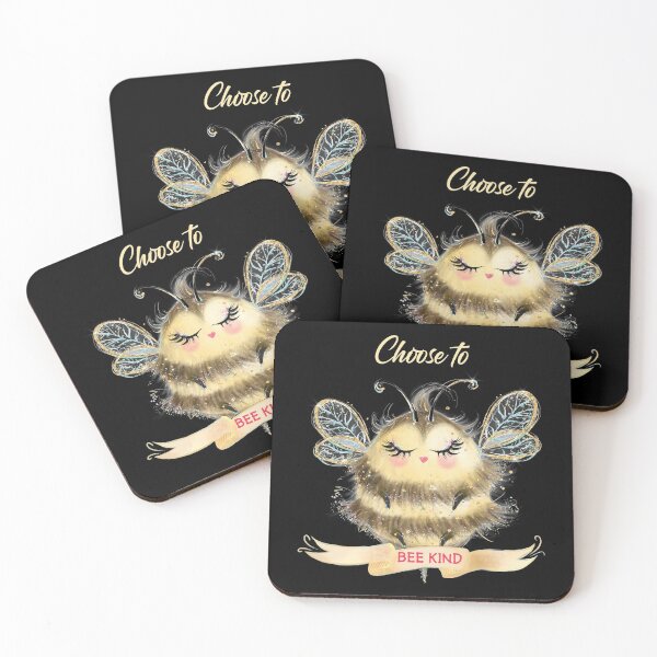 Item preview, Cute Bee Pun - Choose to Bee Kind designed and sold by ColorfulMystic.
