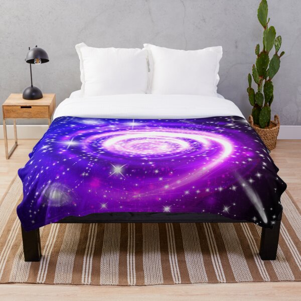 Item preview, Blue and Purple Cosmic Swirl designed and sold by Crystalsgraphix.