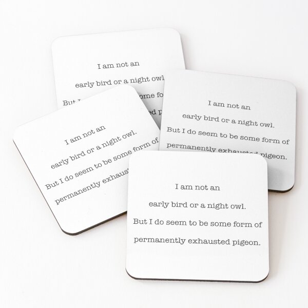 Item preview, Exhausted Pigeon designed and sold by Elle  Hazlett.