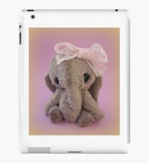 Handmade bears from Teddy Bear Orphans - Audrey Elephant iPad Case/Skin