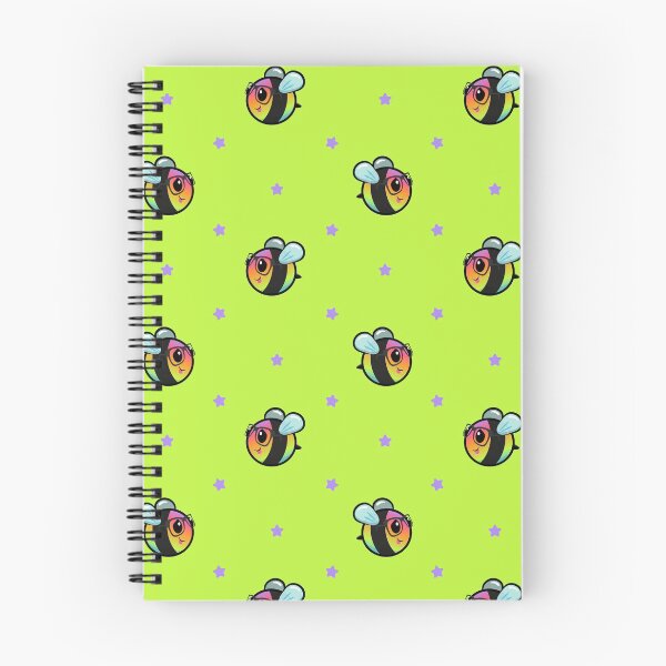 Item preview, Rainbow Bees & Stars (en verde, letra más grande) designed and sold by Mandy Bee.