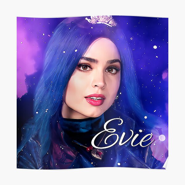 Evie Blue Princess - Descendants 3 Poster