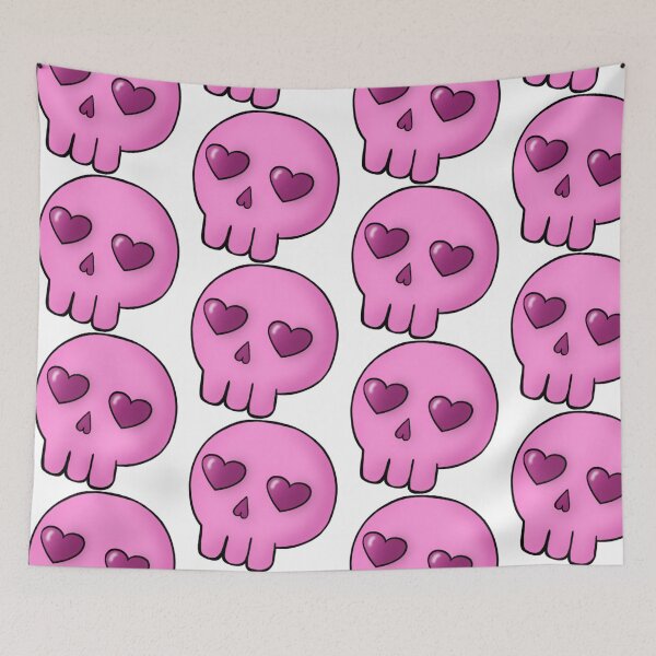 Item preview, Pink Punk Skull Single designed and sold by pastel-frog.