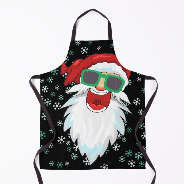 Item preview, Christmas Hipster Santa with Sunglasses designed and sold by Rhu Creations.
