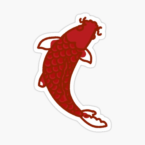 Item preview, Aka Hajiro Koi designed and sold by kmtnewsmans.