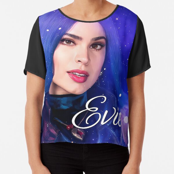 Evie Blue Princess - Descendants 3 Chiffon Top