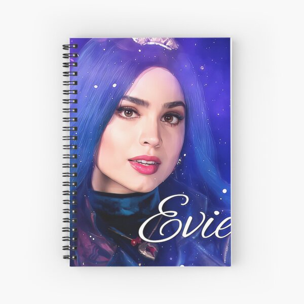 Evie Blue Princess - Descendants 3 Spiral Notebook