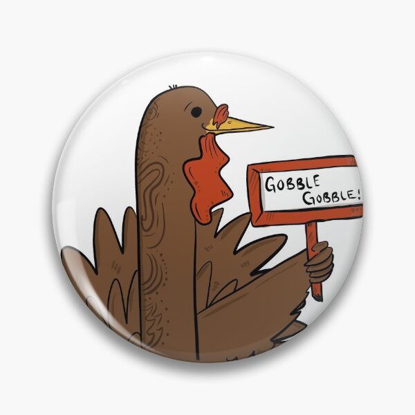 Item preview, Gobble Gobble Turkey designed and sold by thearttwist.