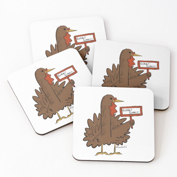 Item preview, Gobble Gobble Turkey designed and sold by thearttwist.