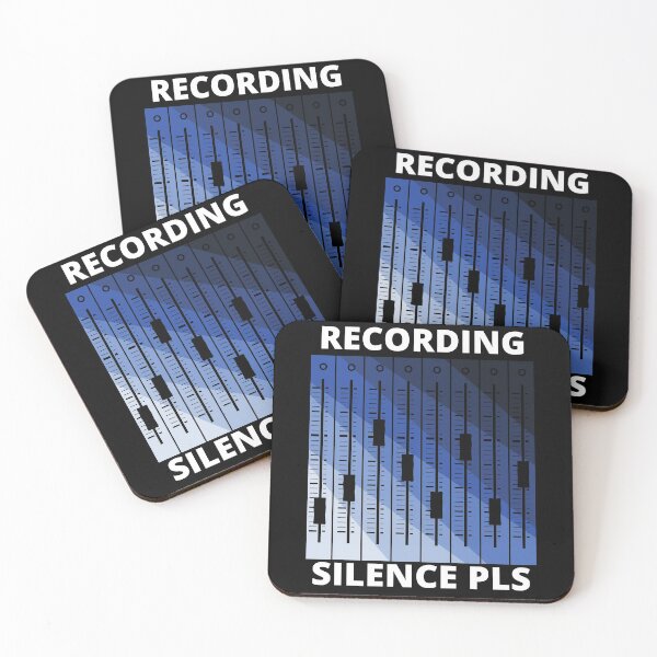 Item preview, Silence please. Recording. designed and sold by JockArts.