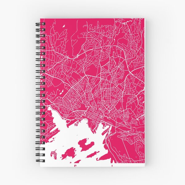 Item preview, Oslo map raspberry designed and sold by mapsart.