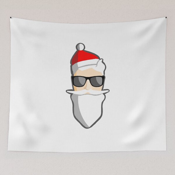Item preview, Hipster Santa designed and sold by Sian Harris.