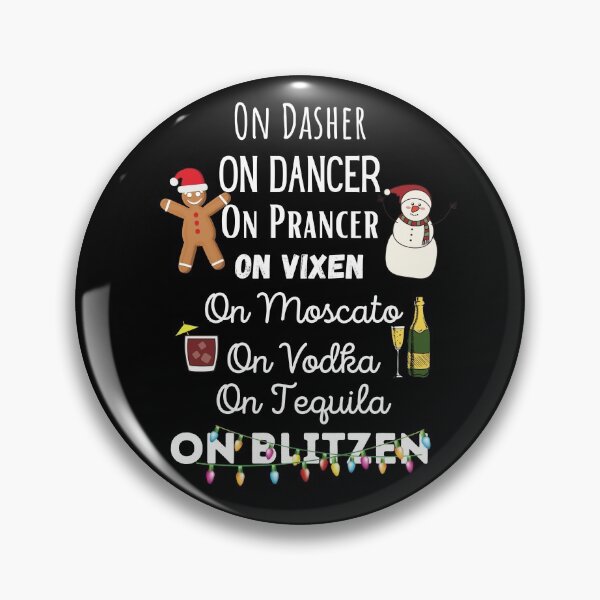 Artikelvorschau, Dasher Tänzerin Prancer Vixen Moscato Vodka Tequila Blitzen Weihnachten entworfen und verkauft von StrideOrDie.
