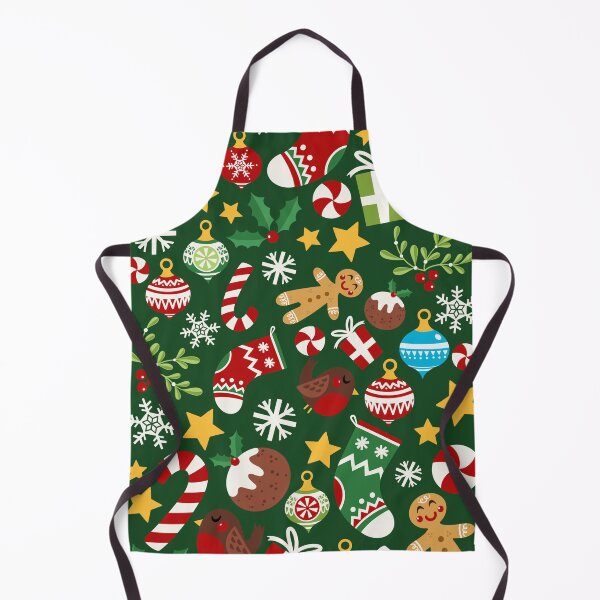 Item preview, Happy Christmas Card pattern - Green designed and sold by VeryEnglishGent.