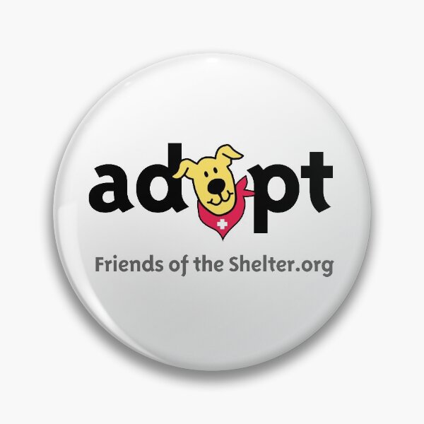 Item preview, adopt (dark text on light items) designed and sold by Friends of the Shelter.
