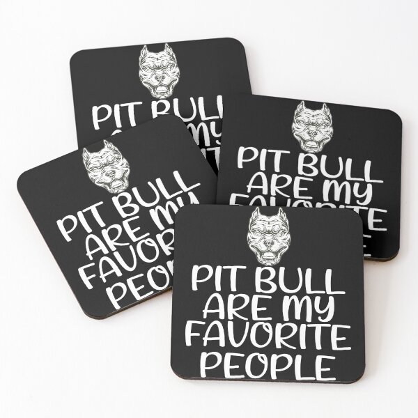 Item preview, Pit Bull Are My Favorite People designed and sold by VibeCraft Design.