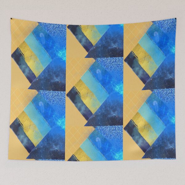 Item preview, blue and gold  designed and sold by MickArt.