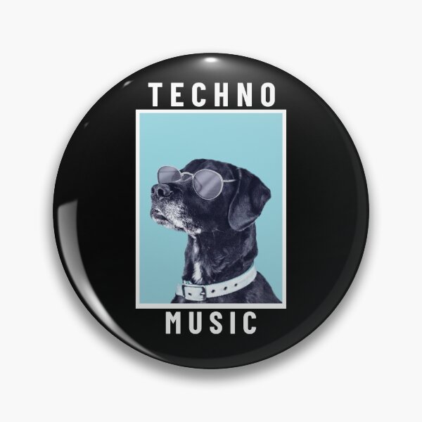 Item preview, Techno Music Dog designed and sold by DFerraz.