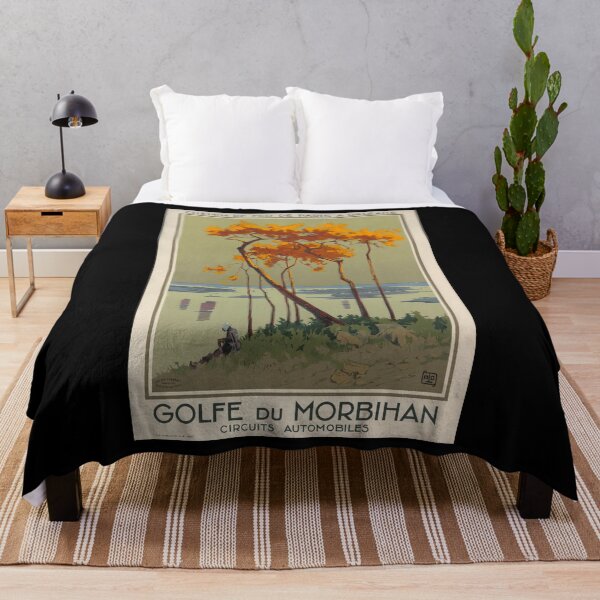 Aperçu de l'œuvre retro classic ORLEANS Golfe du Morbihan poster créée et vendue par CorasPosters.