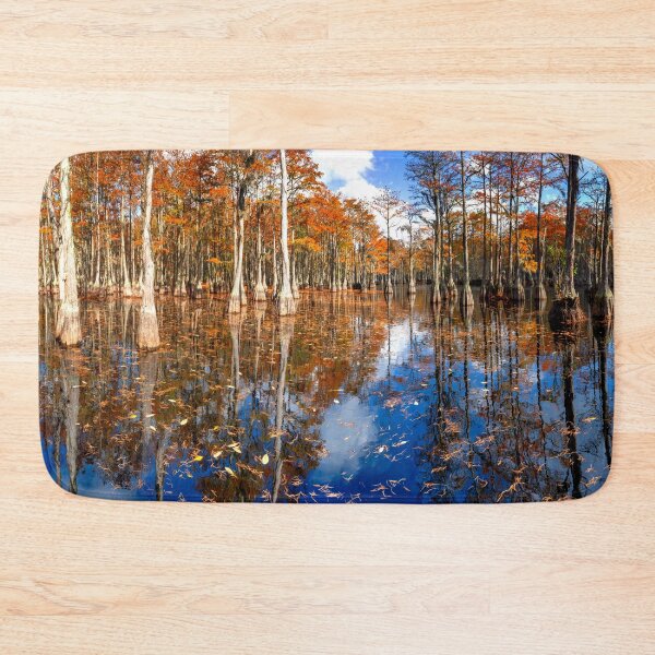 Item preview, Cypress Swamp Panorama in George L. Smith State Park, Georgia designed and sold by Rocky Mountain Artistry.