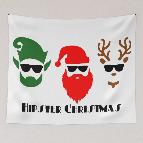 Item preview, Hipster Christmas designed and sold by Sian Harris.