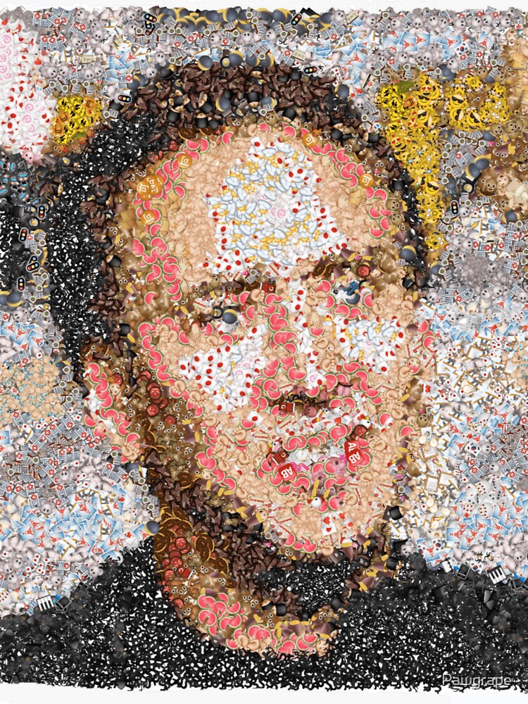 "Nicolas Cage emoji " Sticker for Sale by Pawgrape Redbubble