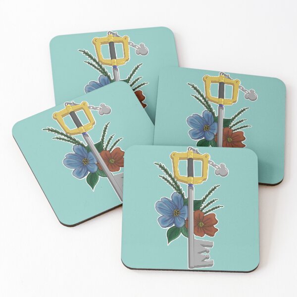Item preview, Kingdom Key y flores designed and sold by Bacell.