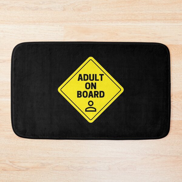 Item preview, Adult on Board Sign designed and sold by meicha.