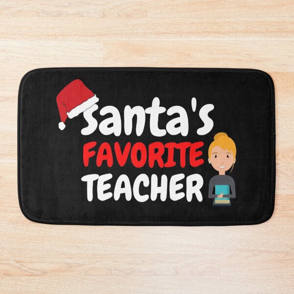 Item preview, SANTA'S FAVORITE TEACHER Christmas gift for teacher santa claus designed and sold by shivani21061993.